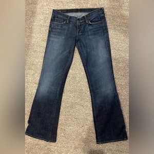 Citizens of Humanity Kelly #001 Stretch, Low Rise Bootcut Jeans, Size 30